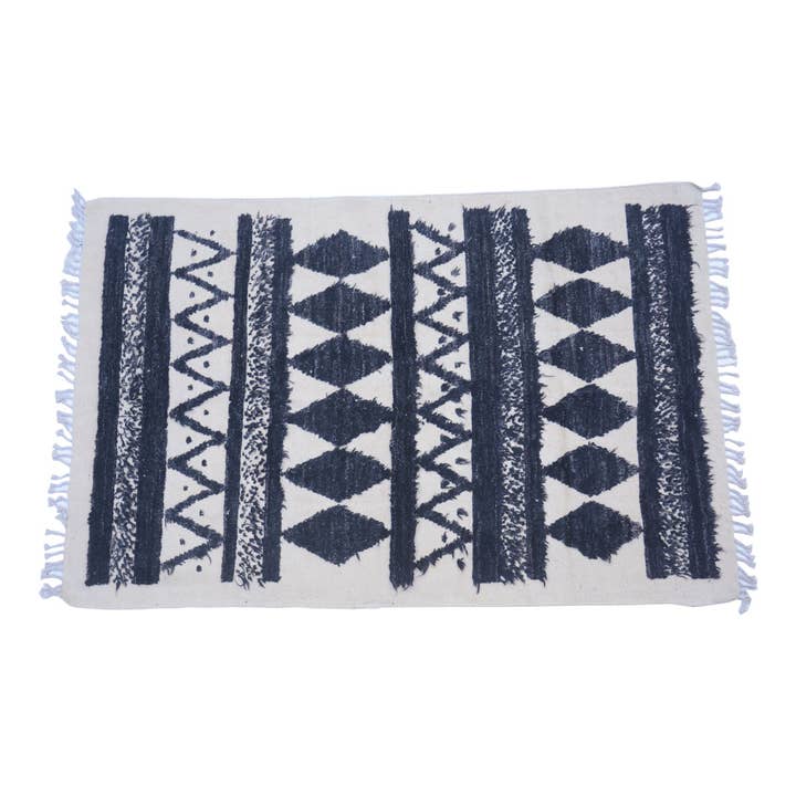 Tappeto Kilim IKAT Nomadic Quill Grigio per la vendita all'ingrosso da parte di Fybernots