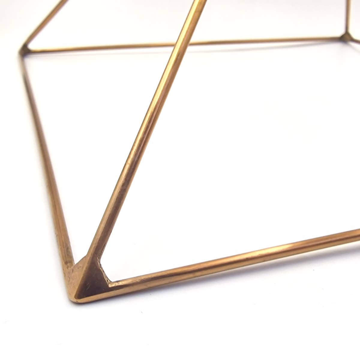 Shamans Crystal - Wholesale Spiritual Stone/Crystal - Copper Pyramid with Cap 25cm Wide 1