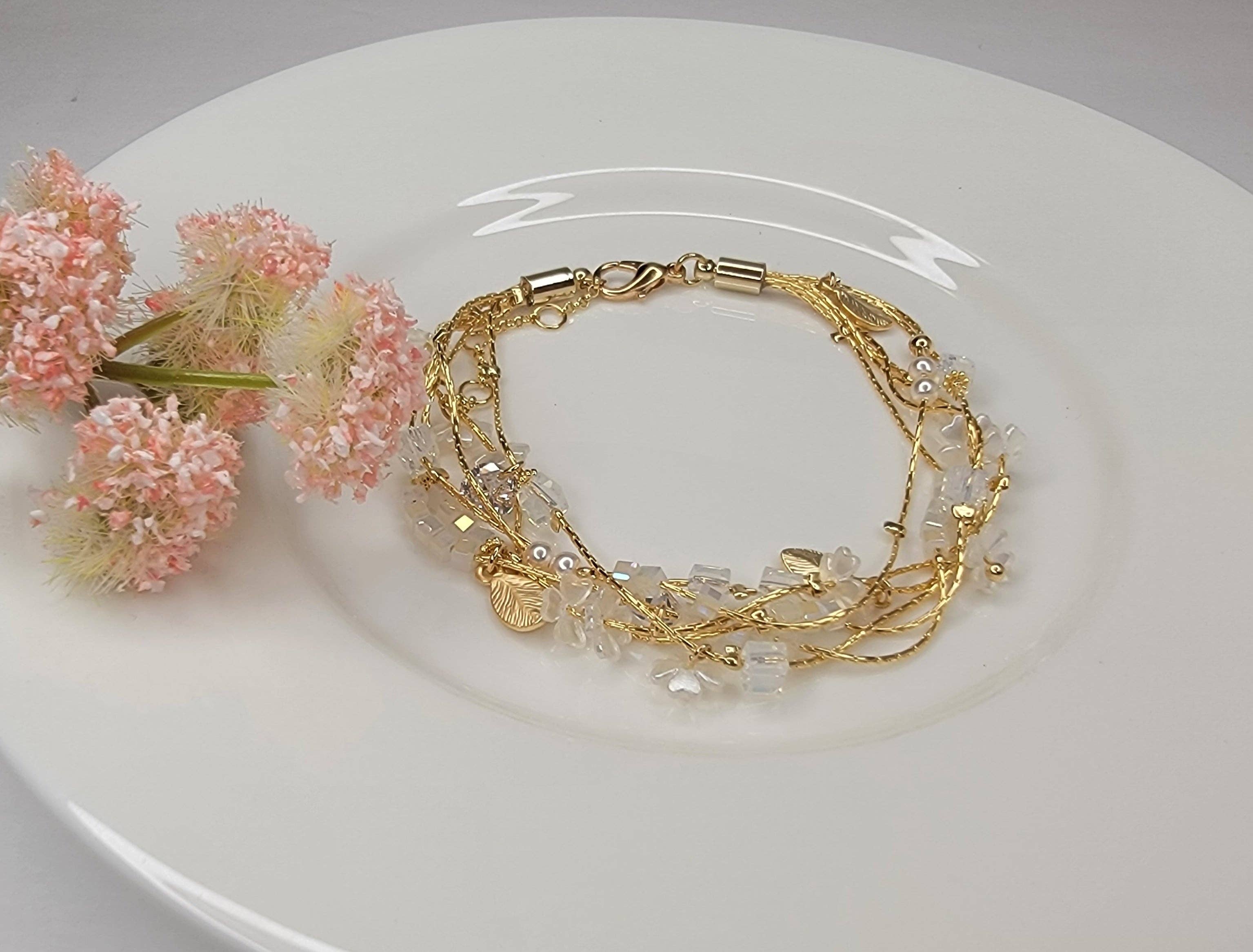 BETTYOH INC - Wholesale Armband met kralen - Handgemaakte armband met meerdere lagen0