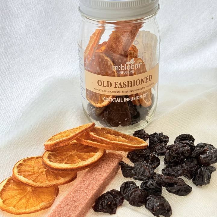 RE:BLOOM INFUSIONS LLC - Wholesale DIY Drink Kit - Old Fashioned Cocktail Mocktail Dehydrated Infusion Kit4