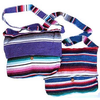 Borsa a tracolla Sarape Material per la vendita all'ingrosso da parte di Baja Styles