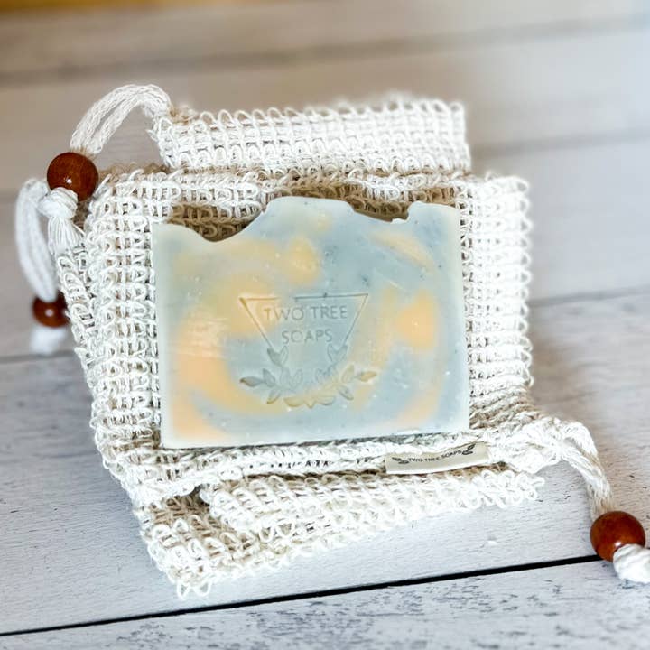 Two Tree Soaps - Wholesale Soap Pouch/Sack/Bag - Sisal Soap Scrap Saver2