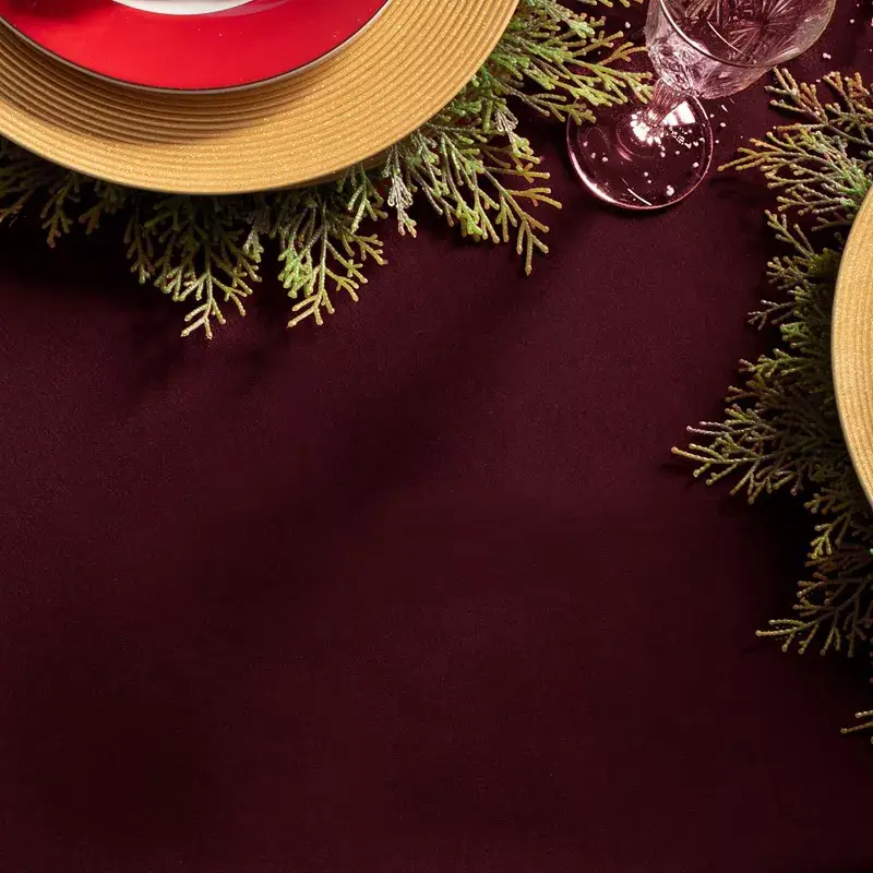 Gee Di Moda - Wholesale Tablecloth - Heavy Duty Washable Polyester Rectangle Tablecloth14