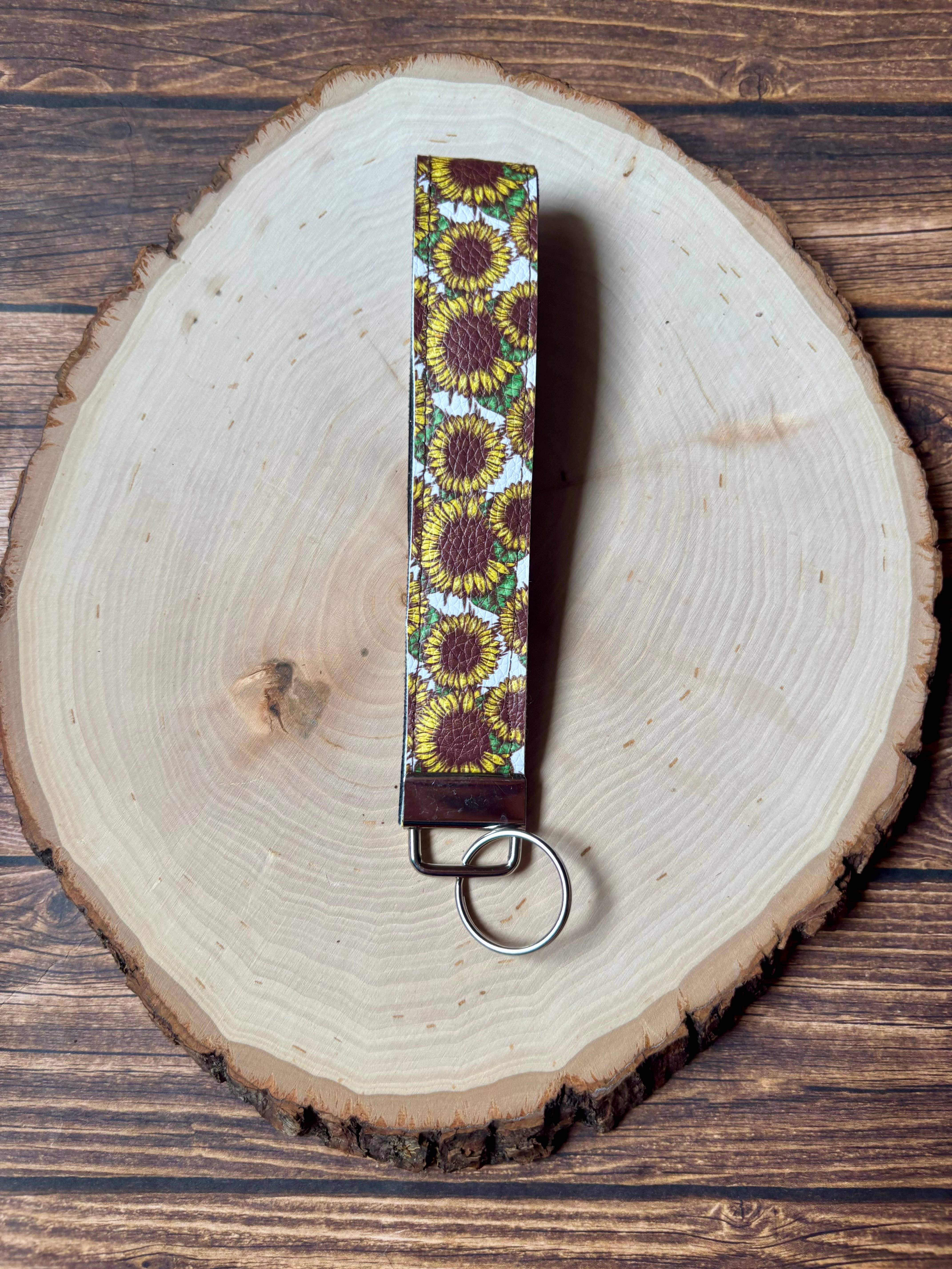 South Coast Sewn – Engroshandel Nøglering - Dame – Solsikke nøglering Wristlet1