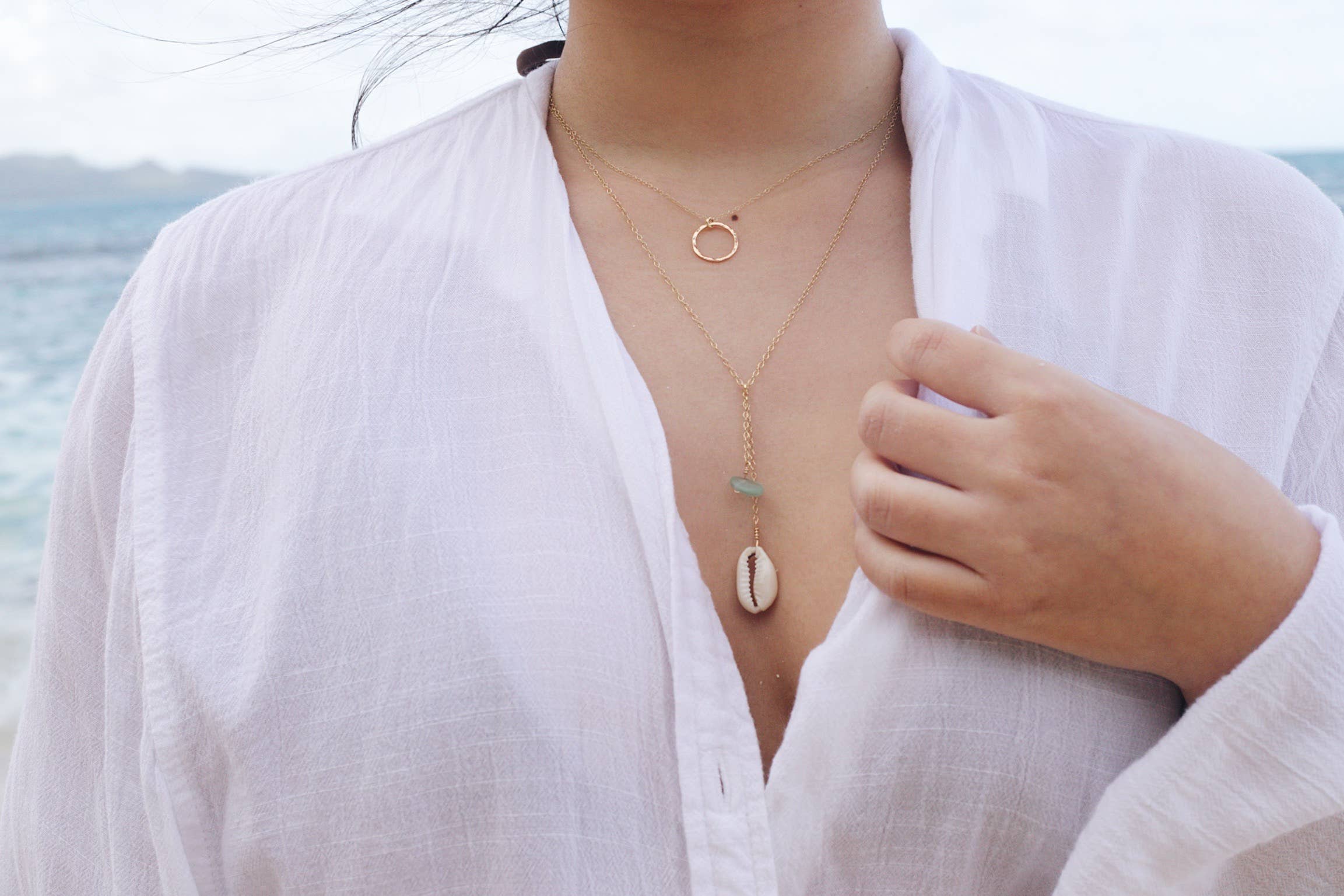 Salty But Sweet - Wholesale Choker/Collar - Tiny Eternity Choker in Gold5