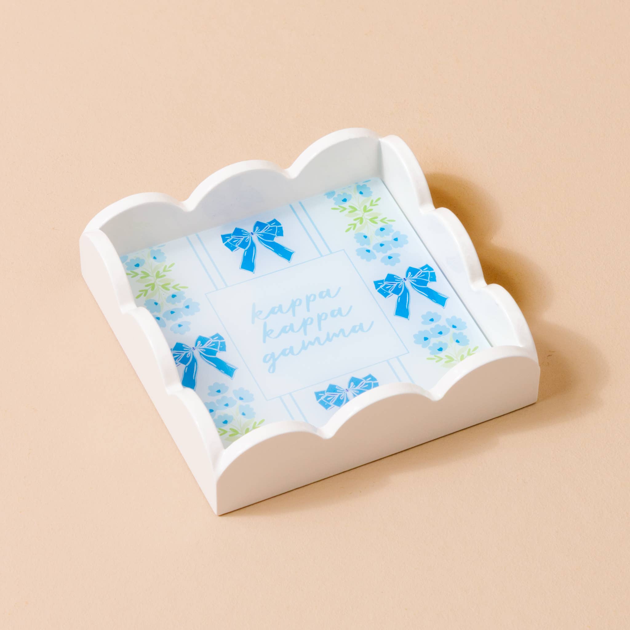 The Darling Effect - Wholesale Keychain - Women's - Sorority Scallop Trinket Tray - 19 Chapters Available29