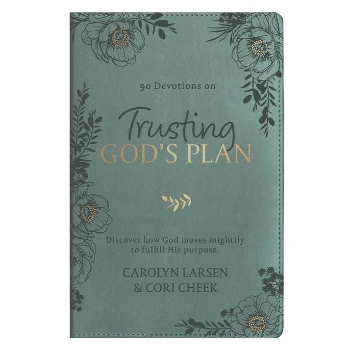 Christian Art Gifts - Wholesale Book - Adult - Devotional Trusting God's Plan Faux Leather