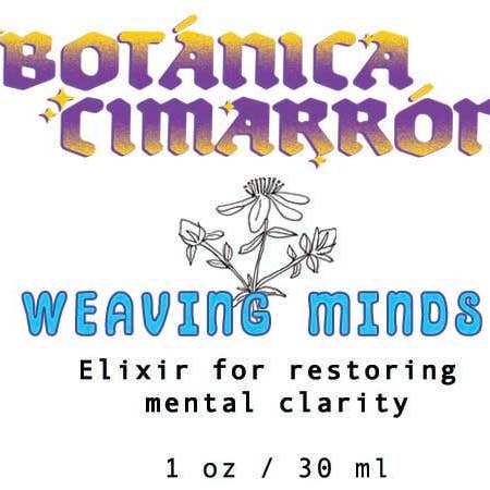 Bótanica Cimarrón - Wholesale Tincture - Weaving Minds | Organic Herbal Tonic for Cognitive Clarity2