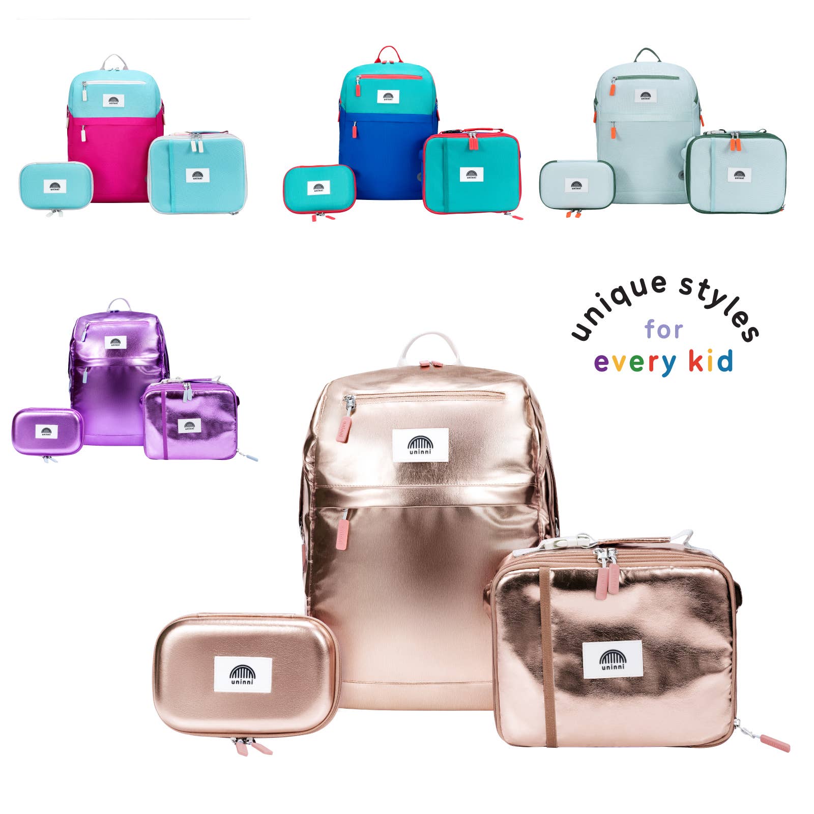 Avião Conjunto com mochila, lancheira e estojo com tema de avião para venda a revendedores na Faire10