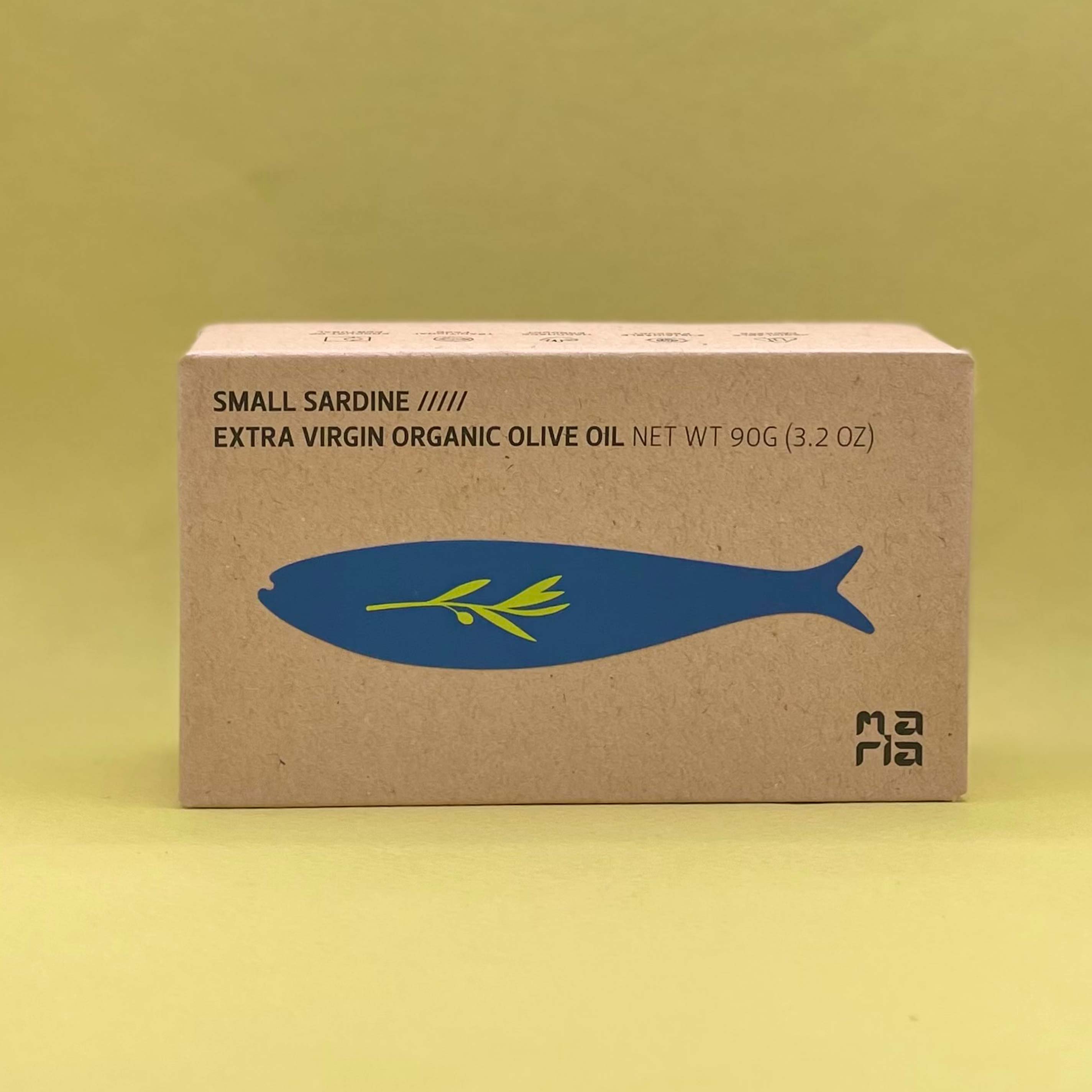 Lata - Wholesale Tinned Fish - Maria Organic Small Sardines in Extra Virgin Organic Olive Oil3