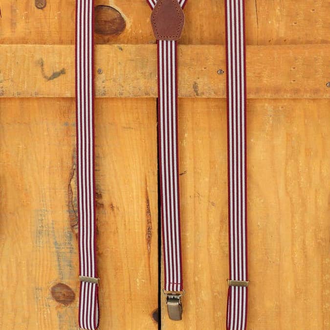 Potenciano Group SL - Wholesale Suspenders - Men's - Ref. 542.20 - NARROW Fantasy Suspenders - by Layos13