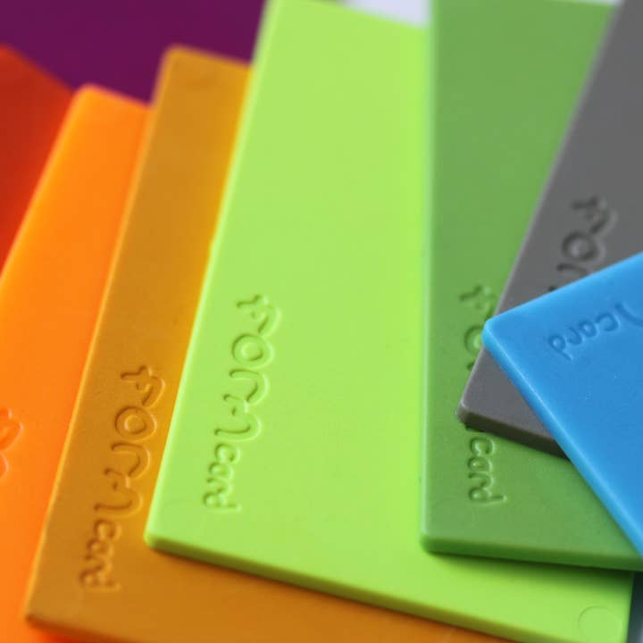 MIXED COLOURS meltable mouldable FORMcard for wholesale by FORMcard