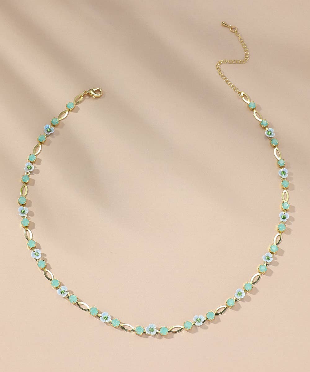 Blossom bijoux - Wholesale Link & Chain Necklace - Costume necklace 25PECC0086