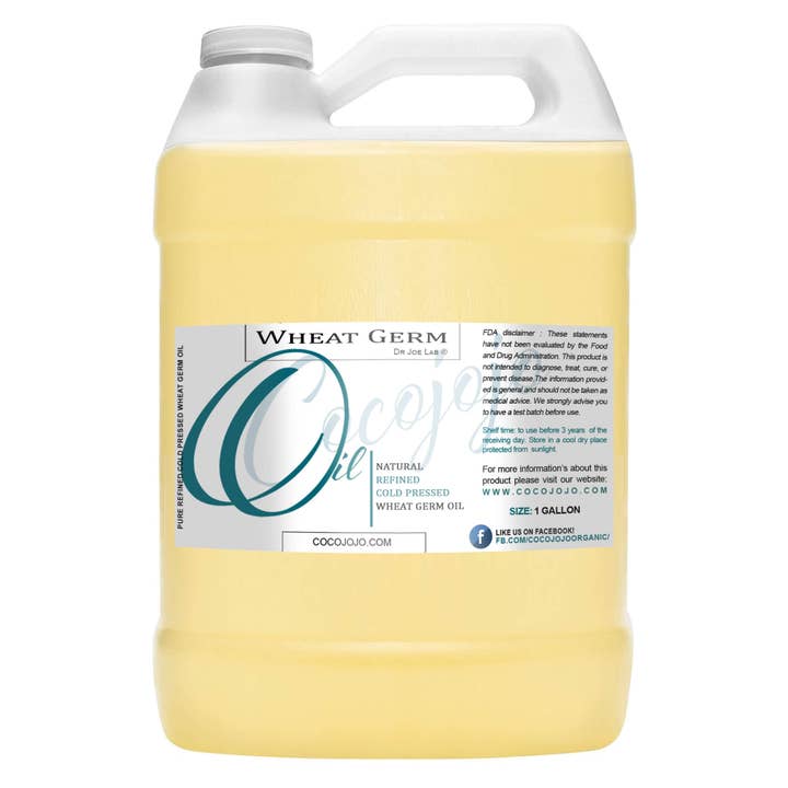 Coco jojo - Wholesale Bath/Body Oil - Wheat Germ Oil - Refined Cold Pressed