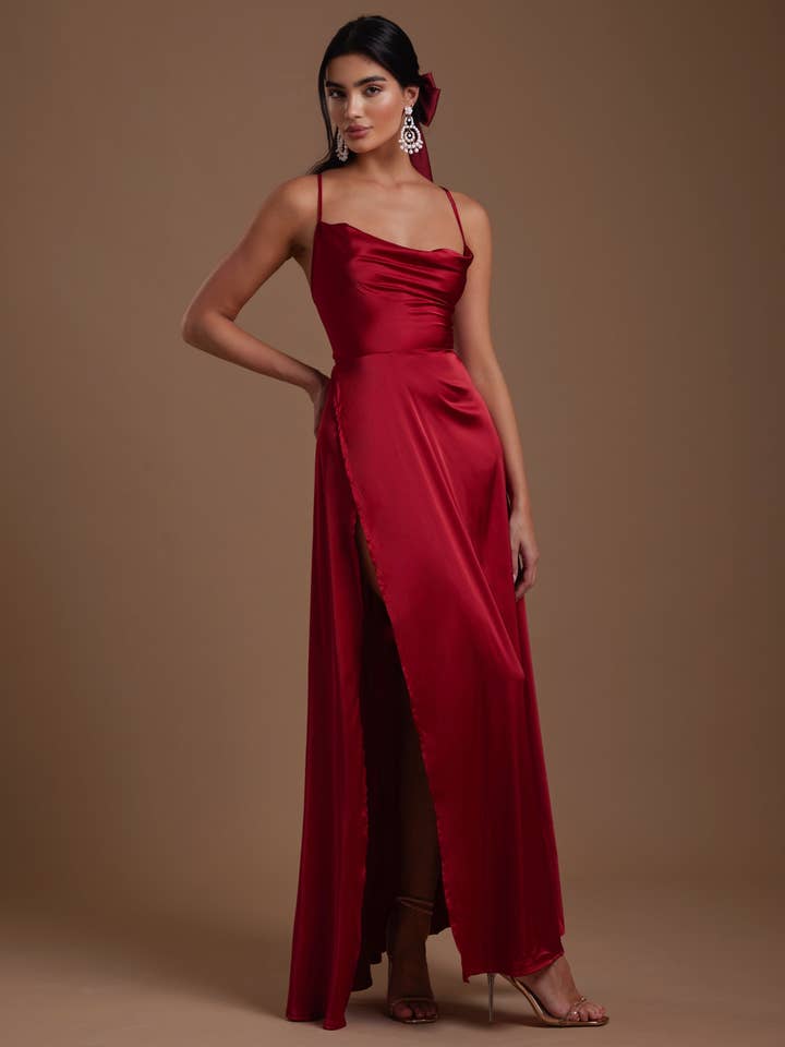 Rouge Lady Dress for wholesale by Hasanova