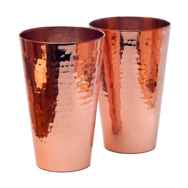 Copper Iced Tea Cup for wholesale by Sertodo Copper