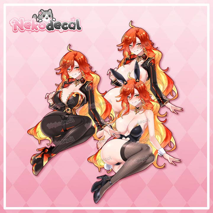 Nekodecal - Wholesale Sticker - Arlecchino & Mavuika Stickers3