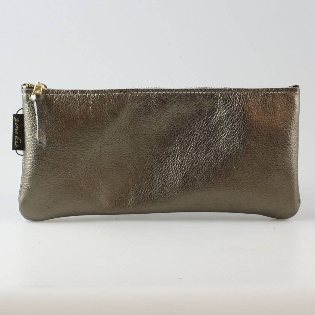Zina Kao Exclusives - Wholesale Pencil Case/Pouch - The Metallic Pencil Case: 2 sizes! (Dean & Grant)31
