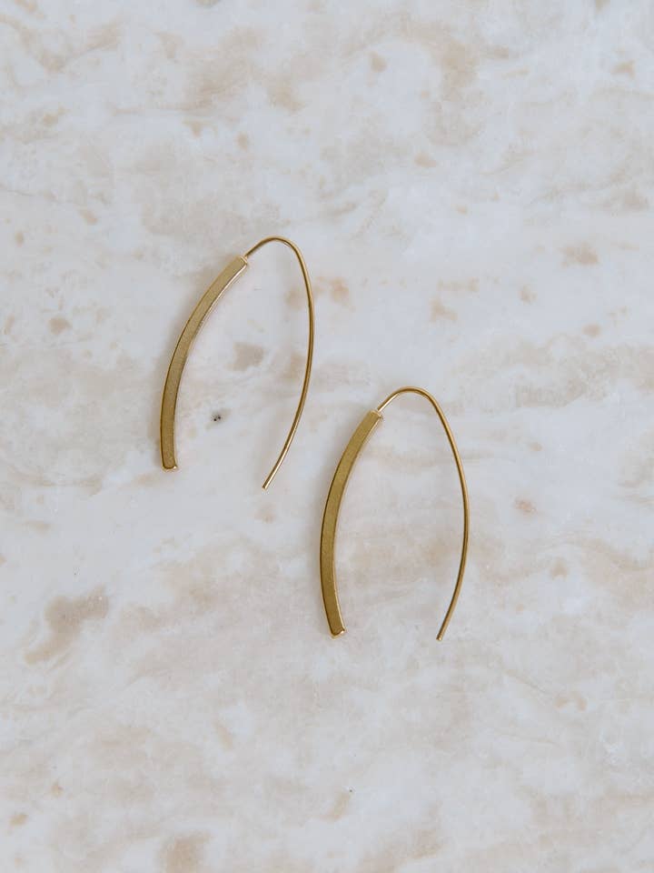 Change My Ways Earring - Gold for wholesale by Vincent