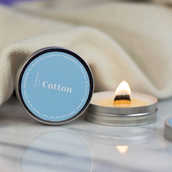 Nordtrice - Wholesale Travel candles - Mini scented soy candles, Cotton0