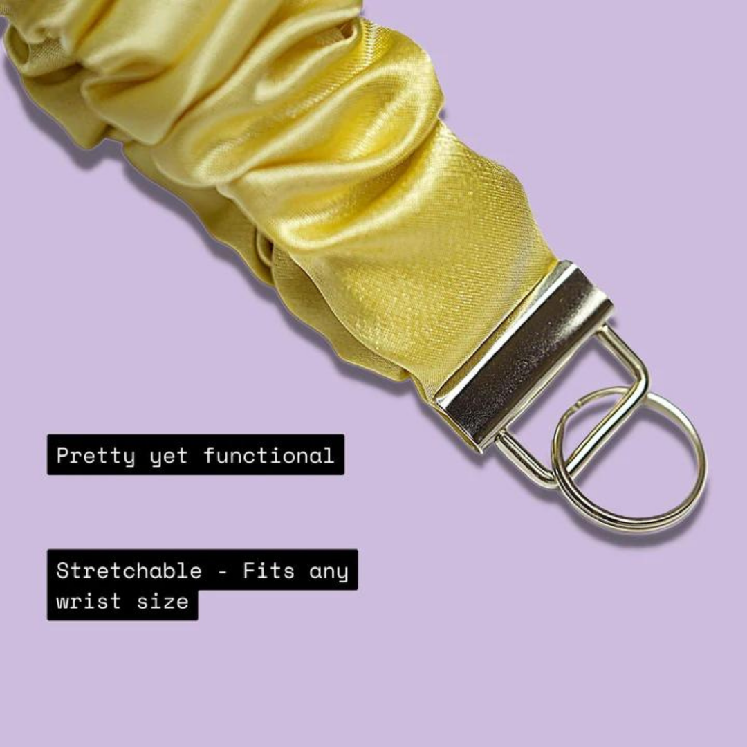 Blush Pop Creations - Wholesale Keychain - Women's - SCRUNCHIE WRISTLET KEYCHAIN - Choose Your Favourite Colors3