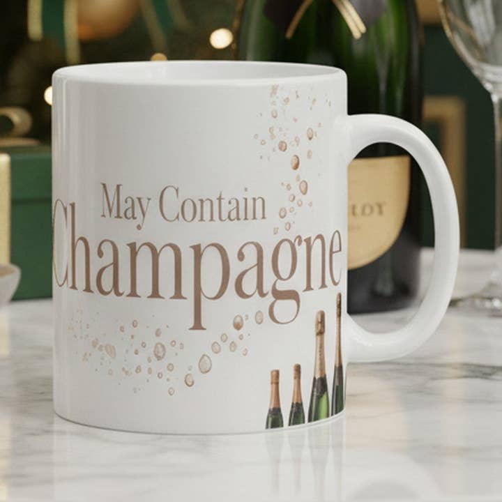 Cadeau de Vaisselle Originale - Tasse en Céramique Peut Contenir du Champagne pour la vente par Aminelle & Willow