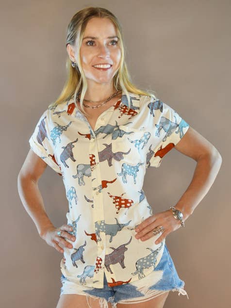 De kunstzinnige Longhorn 2.0 voor wholesale door Cotton & Rye Outfitters