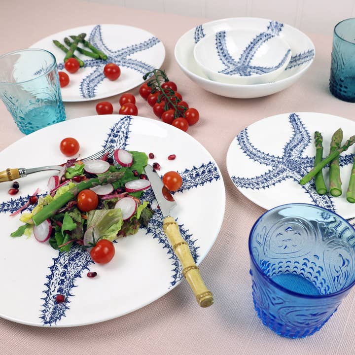 Cream Cornwall - Wholesale Bowl - Bone China Starfish Bowl