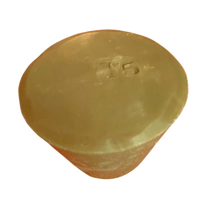 No.15 Matilija Blend Shave Soap Refill Disc for wholesale by Bogue Milk Soap