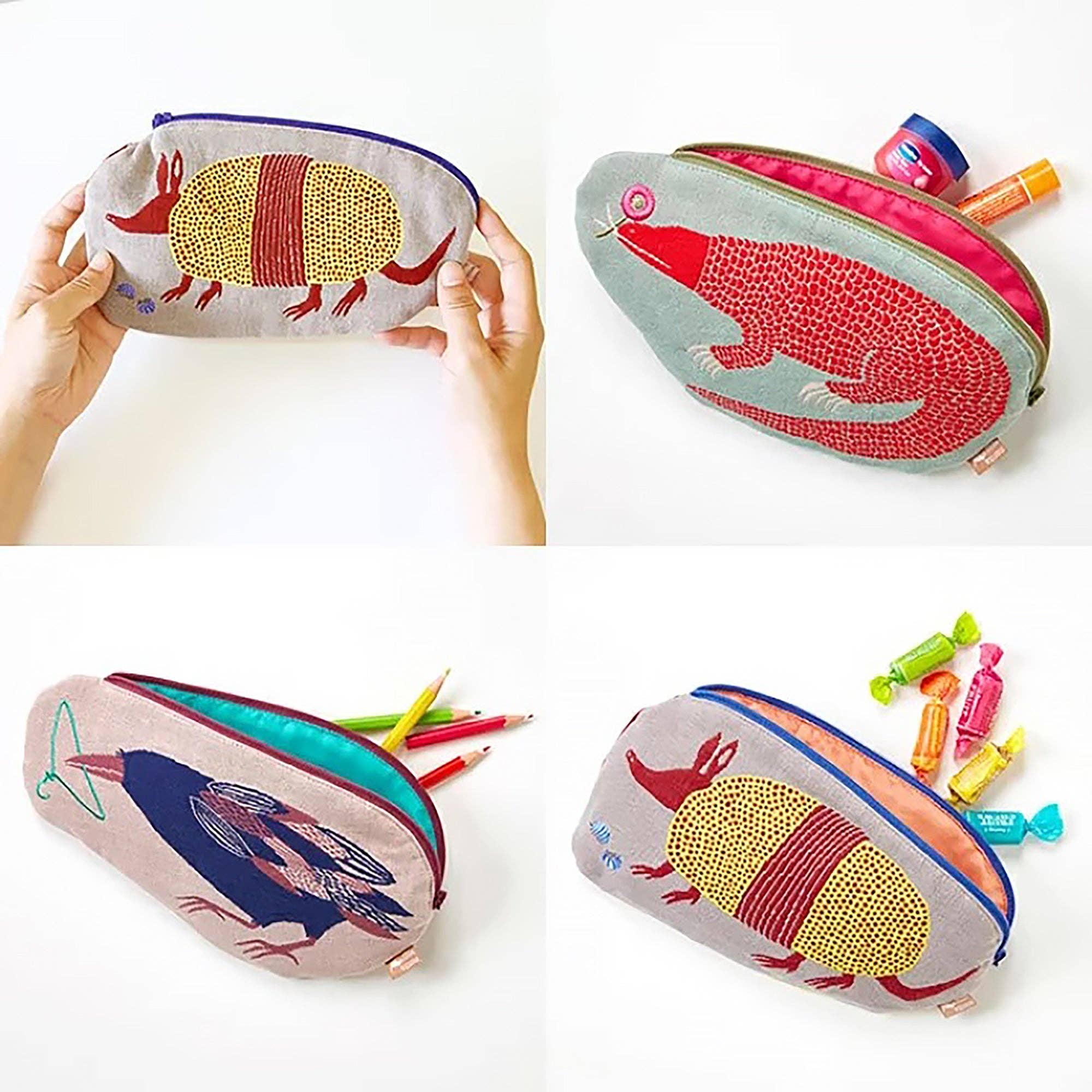 MinoCraft - Venta al por mayor Estuche para lápices - Estuche bordado japonés Morita MiW15