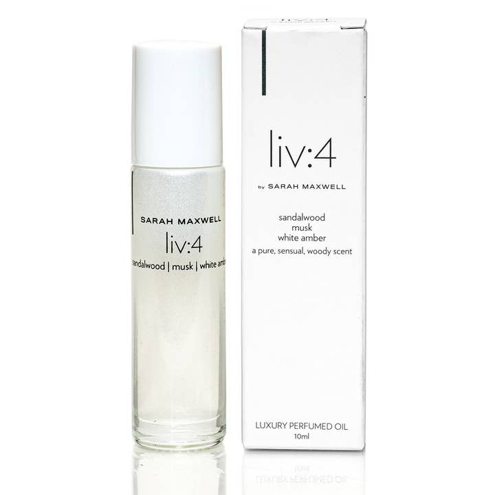 Liv:4 Perfume Roll-On pour la vente par Sarah Maxwell Beauty