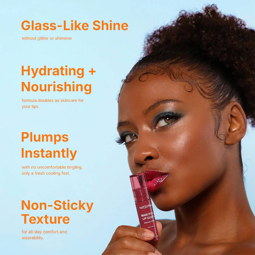 JOIA ACCESSORIES - Wholesale Lip Gloss - MOIRA MAXI POUT LIP GLOSS, MO MPLG1
