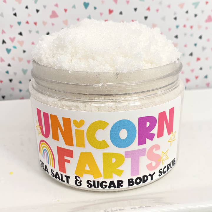 Unicorn Farts Scrub for wholesale by The Little Bubble
