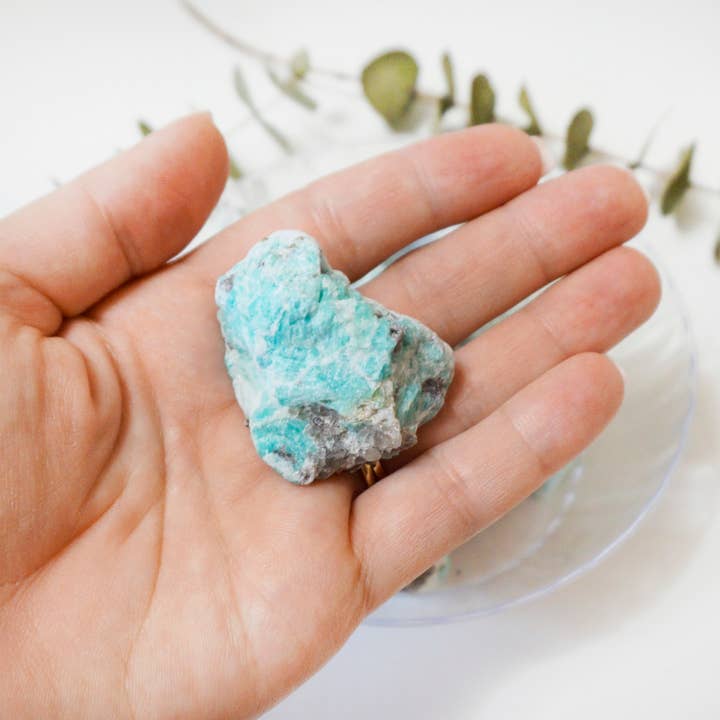 Raw Amazonite Stone for wholesale by Subject II Change