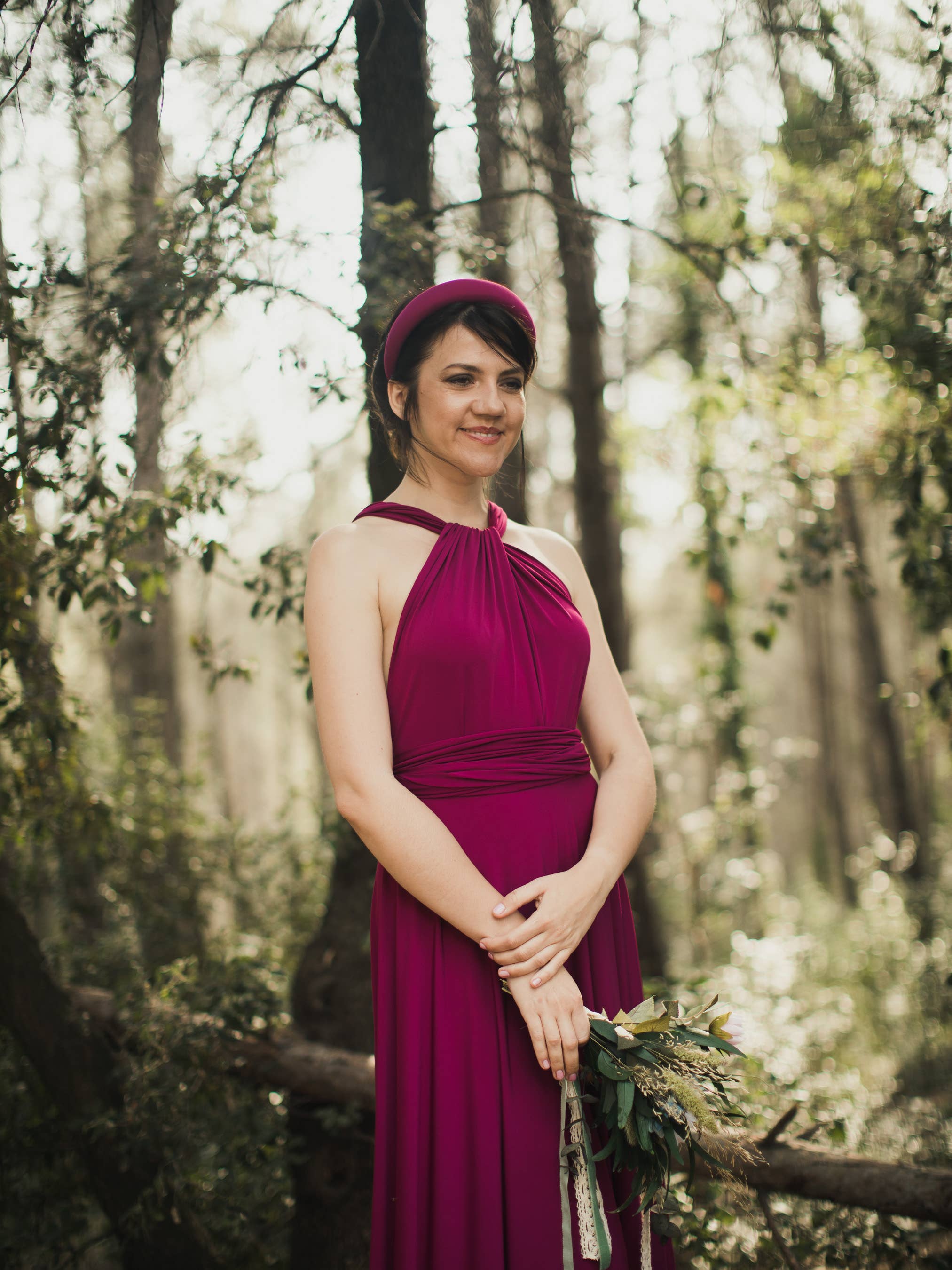 CEYLAN BCN - Vente Robe de soirée – femme - Robe longue Orchid5