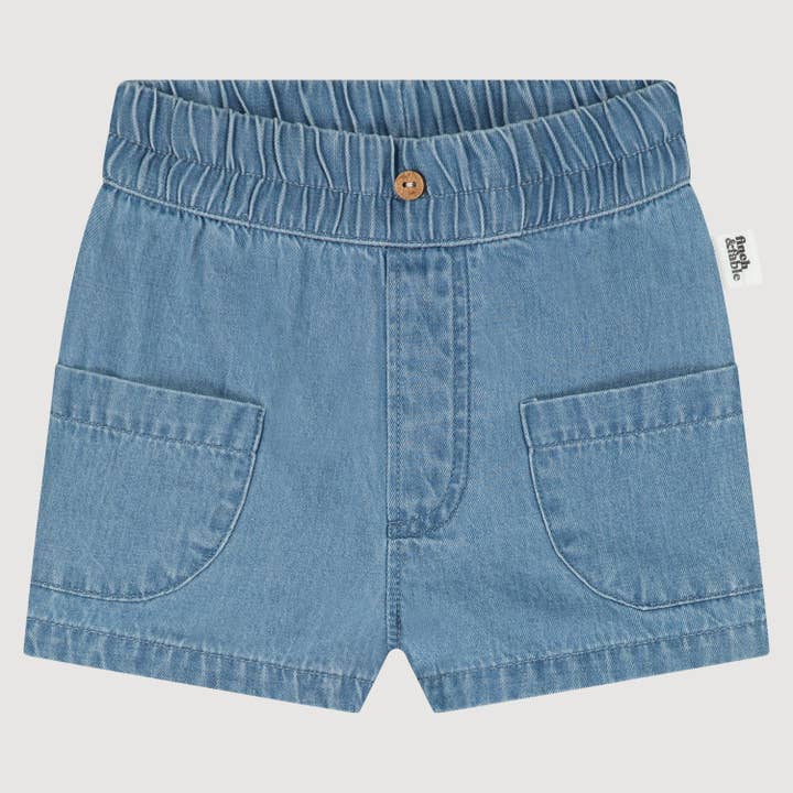 Denim shorts for wholesale by Finch & Fable