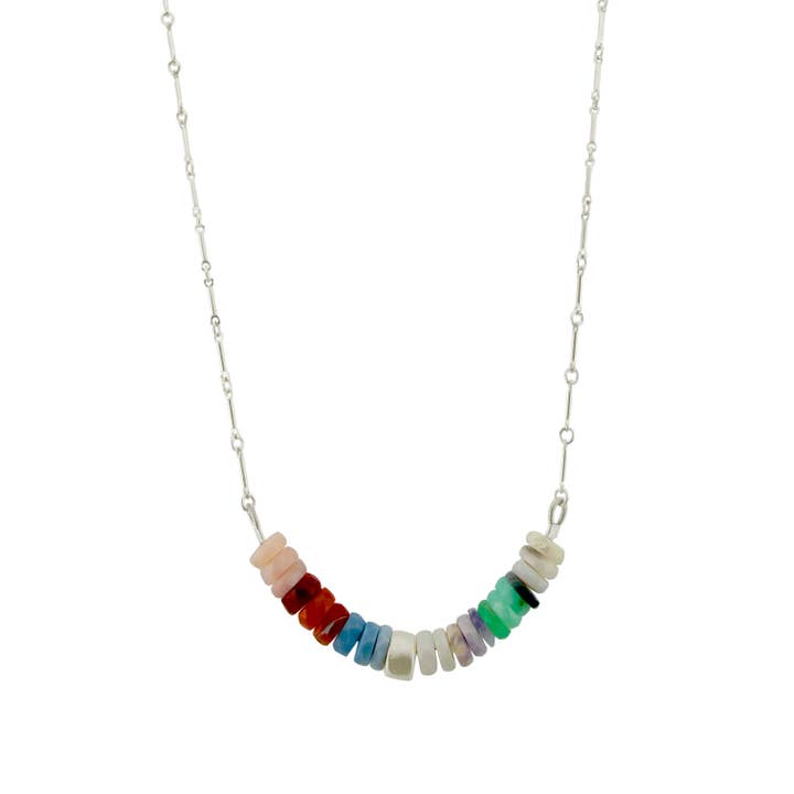 Philippa Roberts - Wholesale Beaded/Pearl Necklace - stacked opals necklace