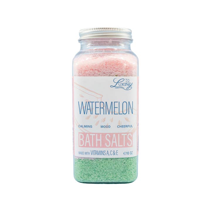 Luxiny Products - Luxurious Bath and Body - Wholesale Bath salts - Bath Salts | Watermelon | 20 oz | eco-friendly | bath soak2