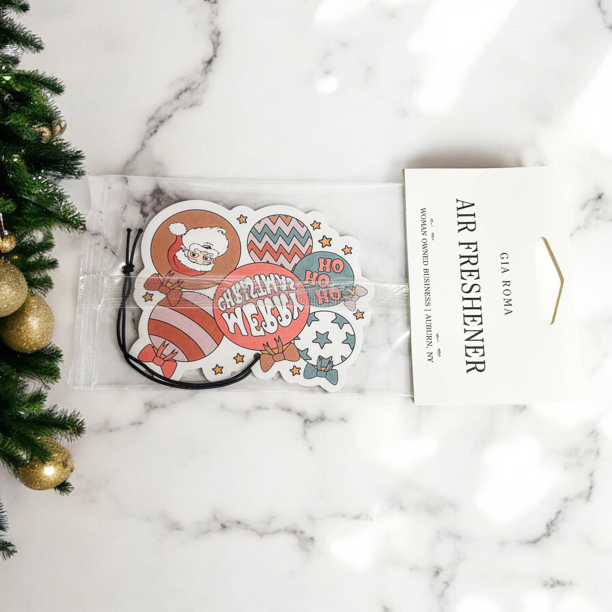 Gia Roma - Vendita all'ingrosso Deodorante per auto - Donna - Regali di Natale rosa unici, freschi natalizi per donna54