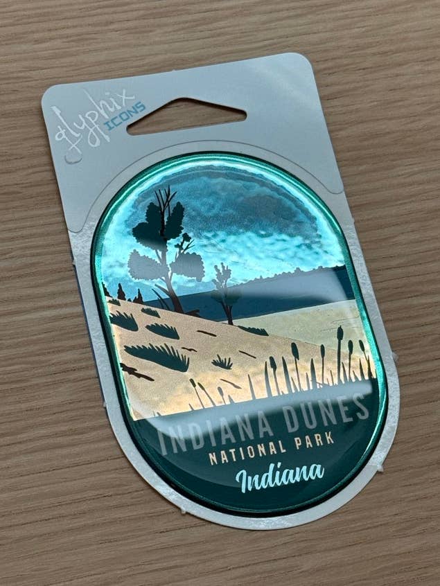 Indiana Dunes National Park Oval for wholesale by CR Graphics, Inc.