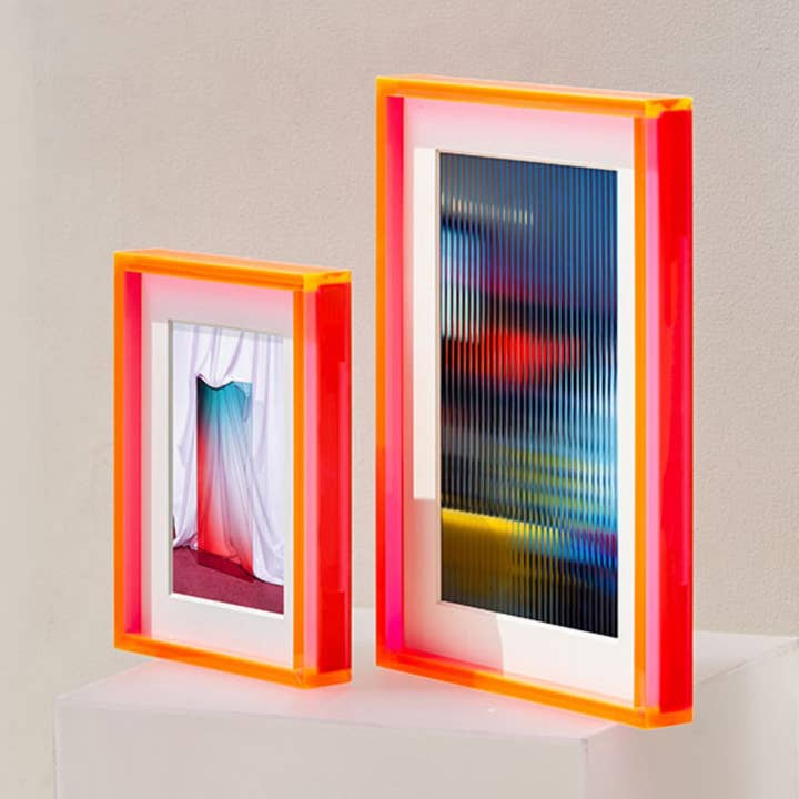 NeonEdge™ Acrylic Frame – Radiant Color, Modern Design for wholesale by La Vie Photo