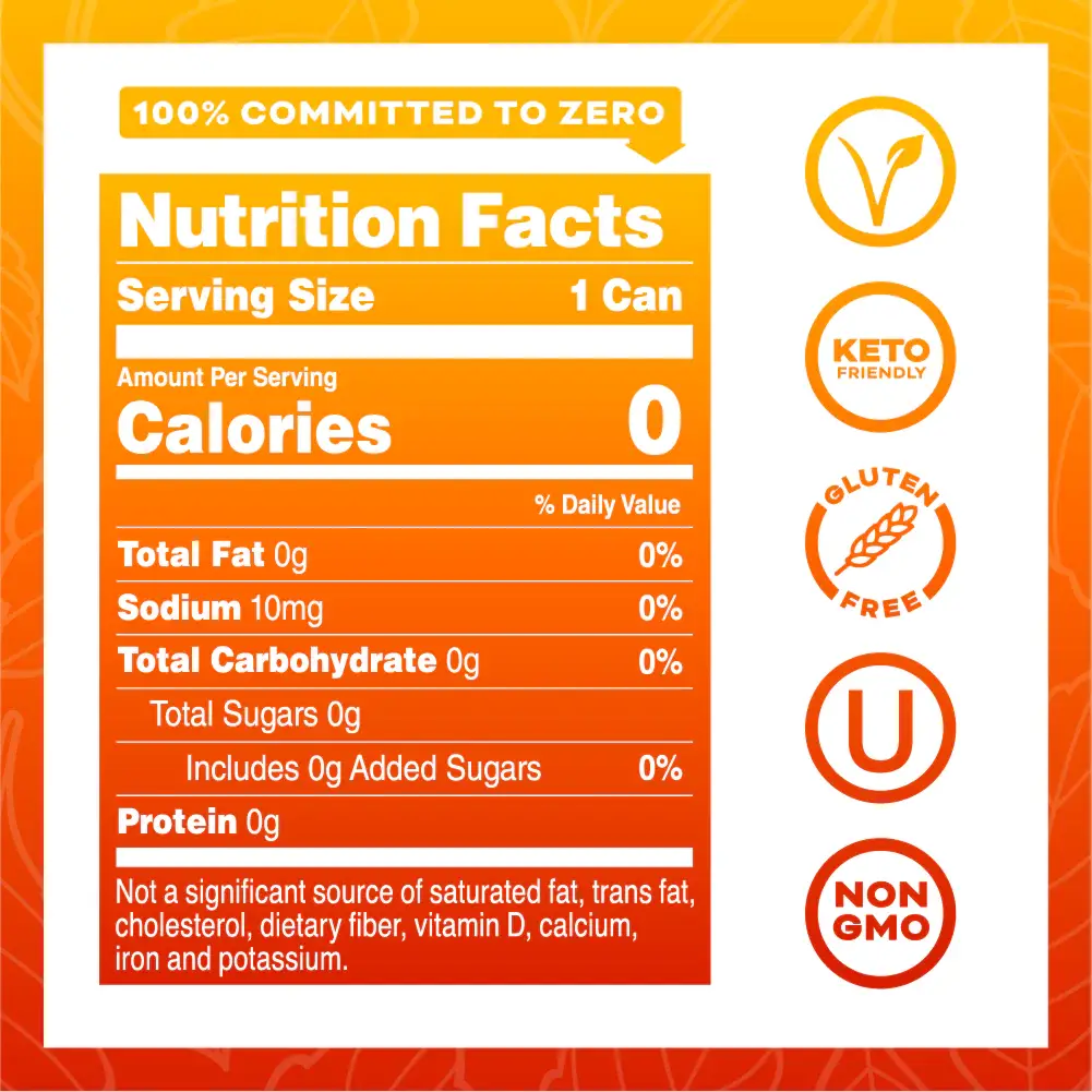 Yerbae - Wholesale Sports/Energy Drink - 12oz Orange Cherry Pineapple Sparkling Water Energy Drink3