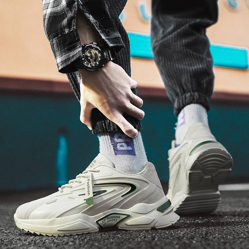 Calseosvic – wholesale Athletic trainers – Men′s – Men Trendy Shoes Casual Running Shoes Outdoor Sport Shoes3