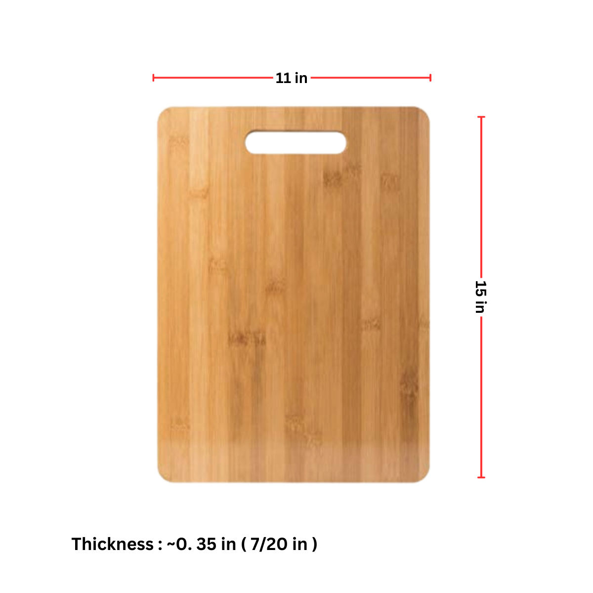 INVISION - Wholesale Cutting Board - 12pc 15x11" Bamboo Cutting Boards – Bulk for Custom Gifts0