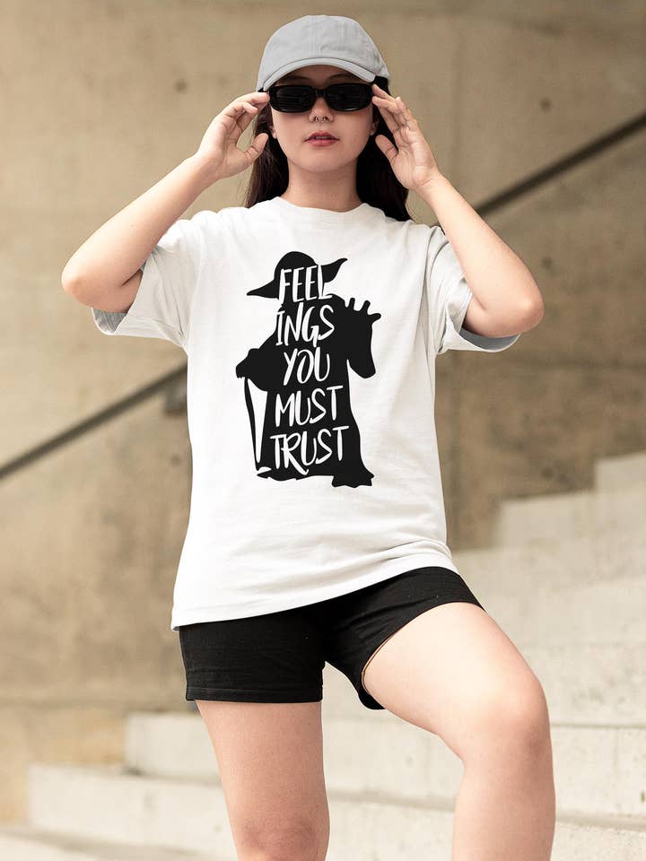 Star War Yoda Shirt, Feelings You Must Trust Shirt for wholesale by iBuyCanvas