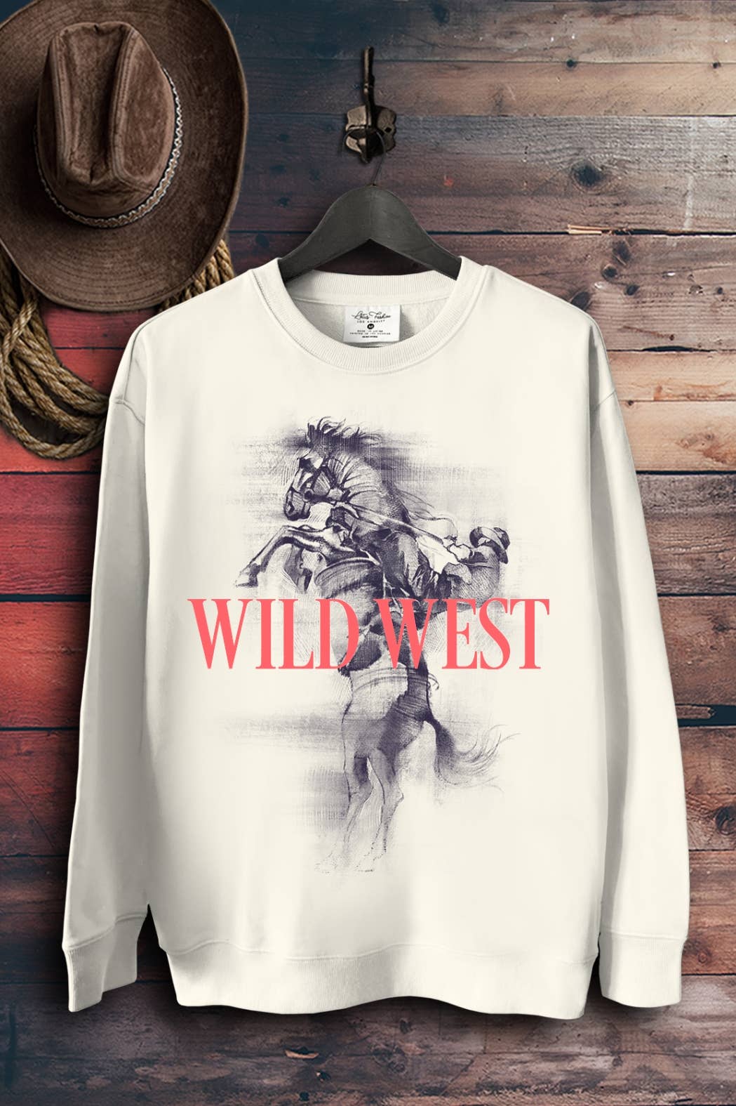 Lotus Fashion Collection - Wholesale Sweatshirt - Women's - Wild West Rodeo Sweatshirts 3