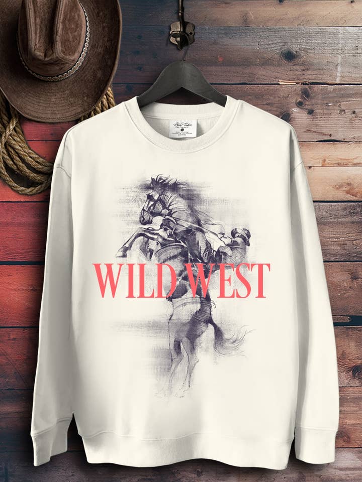 Lotus Fashion Collection - Wholesale Sweatshirt - Women's - Wild West Rodeo Sweatshirts 3