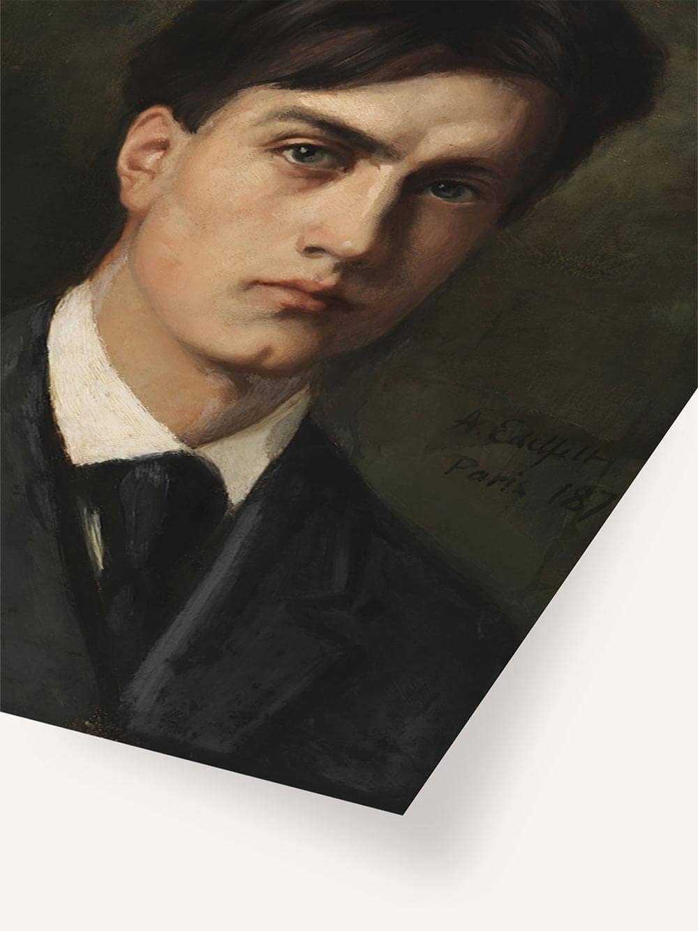 Modern Antique Prints - Wholesale Art Print - Albert – Moody Portrait Poster2