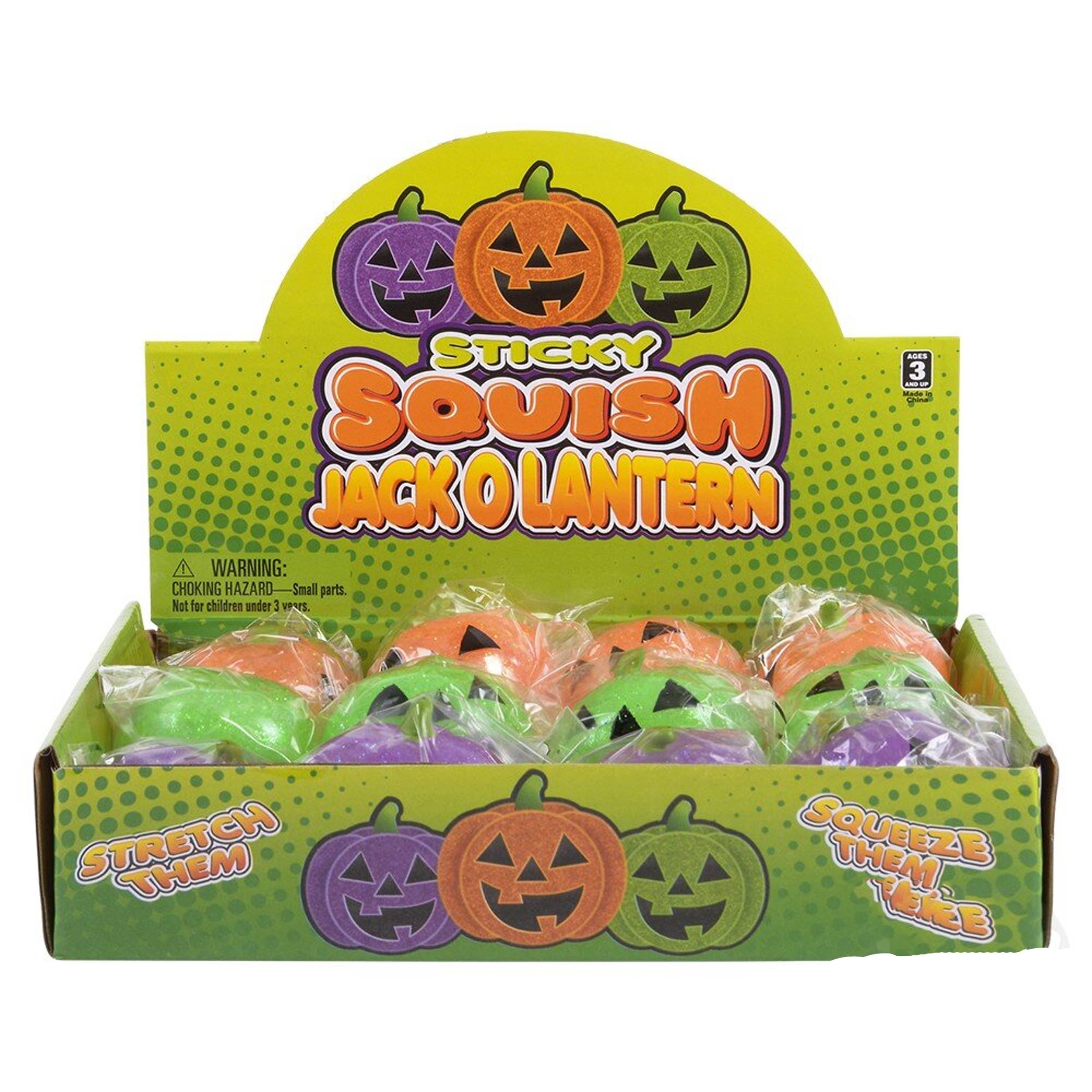 Pagdee Kids Juniors – wholesale Squishy toy – Kids & Baby – Holiday Décor Squishy Sticky Jack O Lantern Kids Toy7