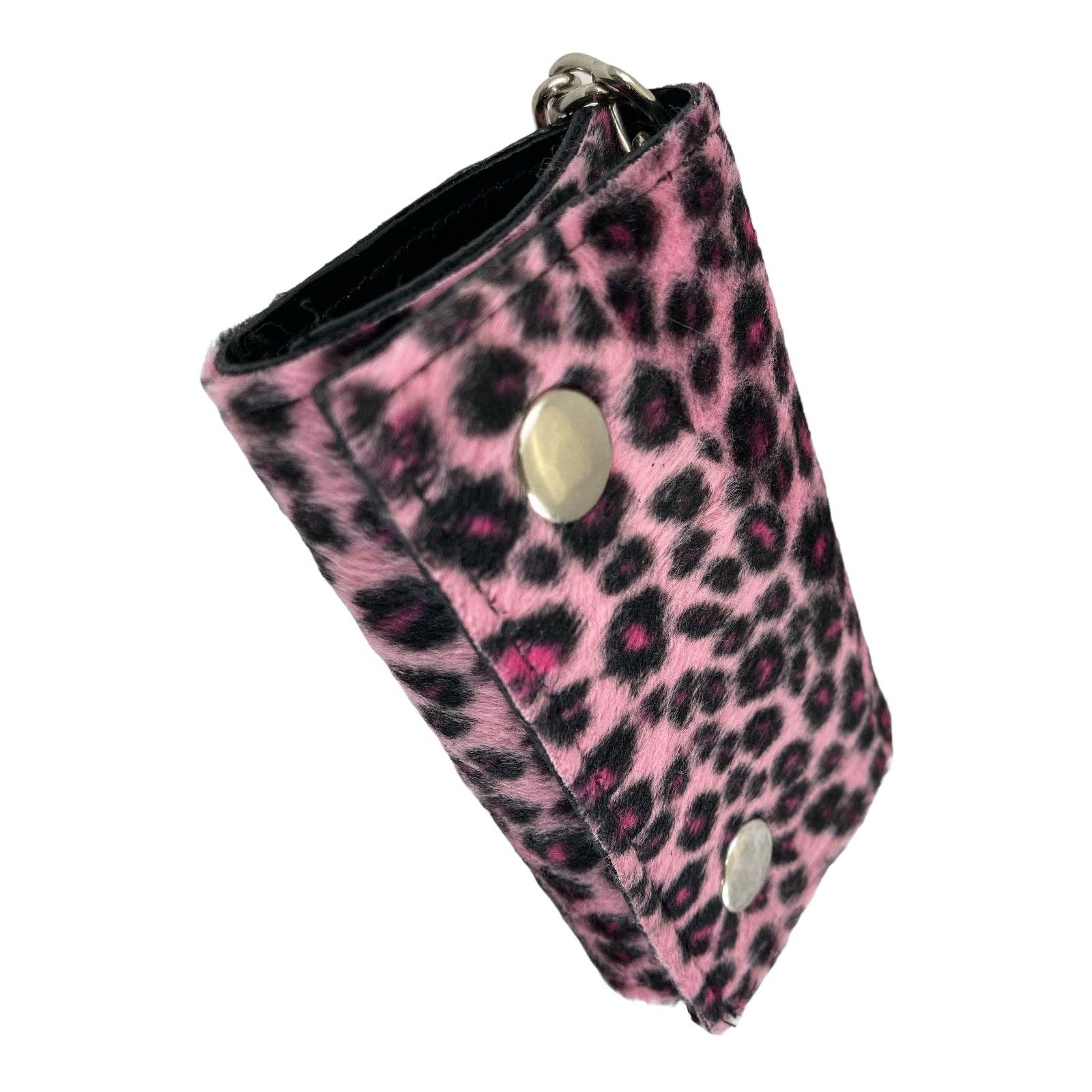 Funk Plus - Wholesale Wallet - Women's - WF-LEO   FUZZY LEOPARD WALLET GEUINE LEATHER INSIDE17